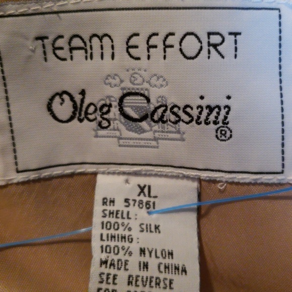 SOLD Vintage Brown Silk Jacket - Picture 8 of 8